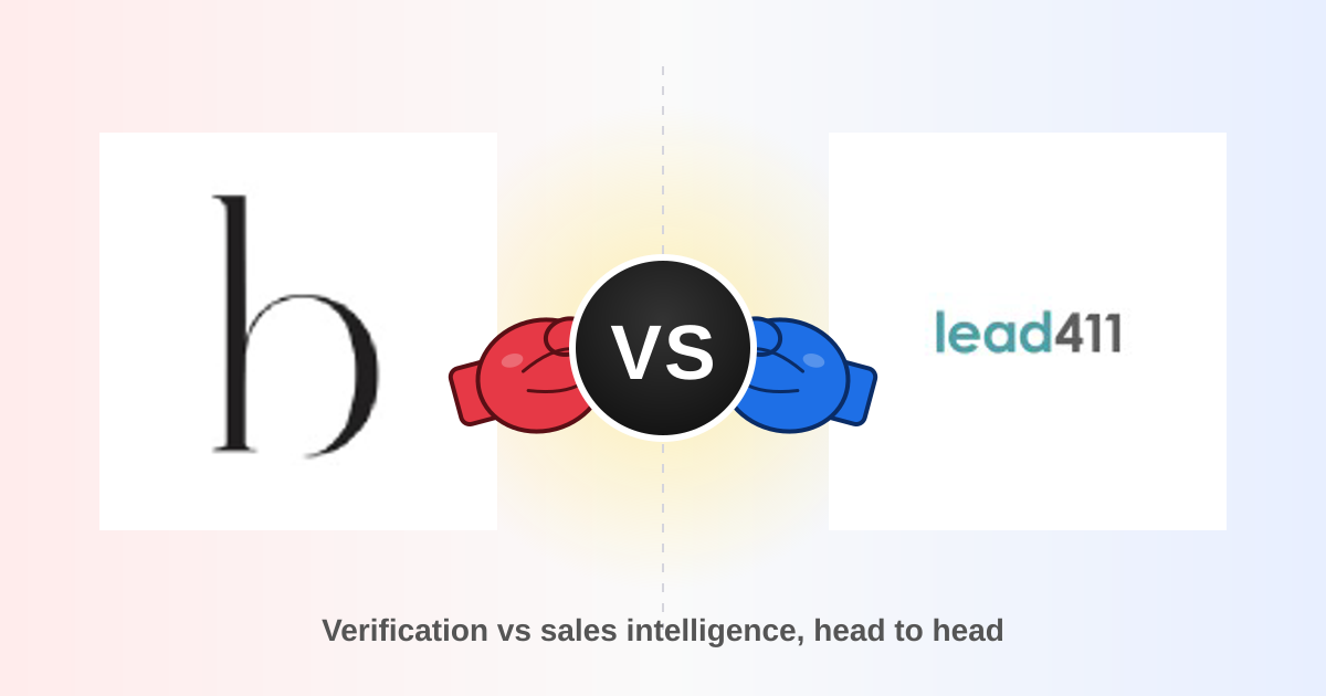 Bounceless vs Lead411: Email Data Showdown for 2026