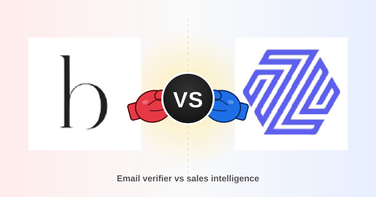 Bounceless vs Zintlr (2026): Verification vs Sales Data