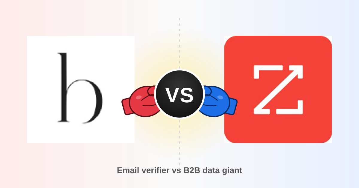 Bounceless vs ZoomInfo 2026: Which B2B Data Tool Wins?