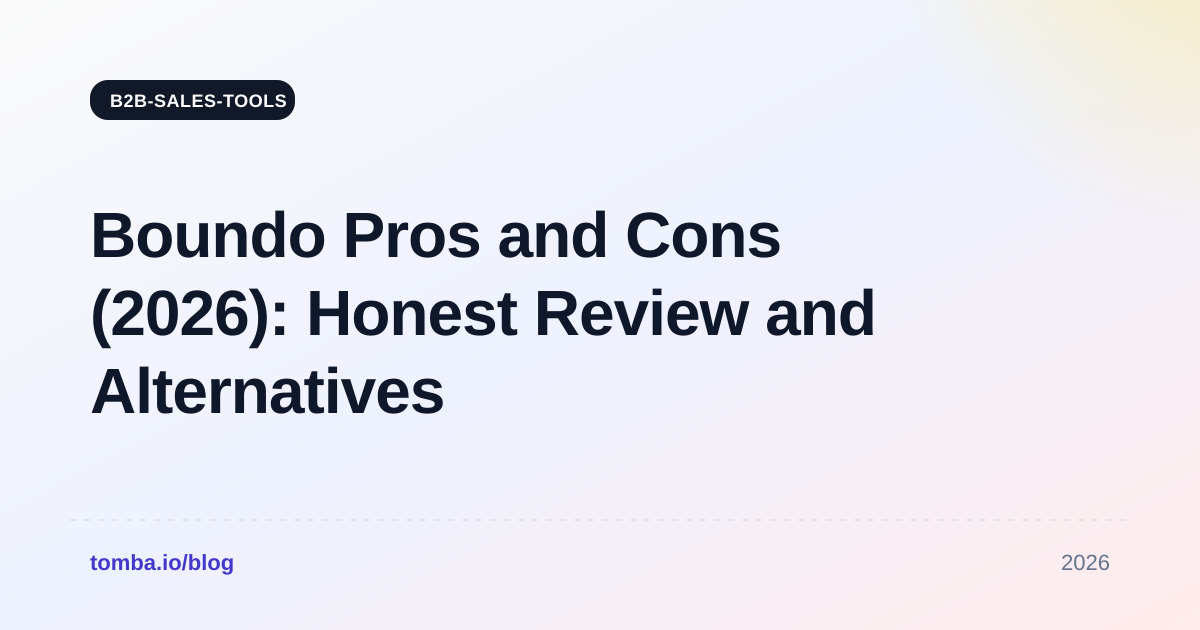Boundo Pros and Cons (2026): Honest Review and Alternatives