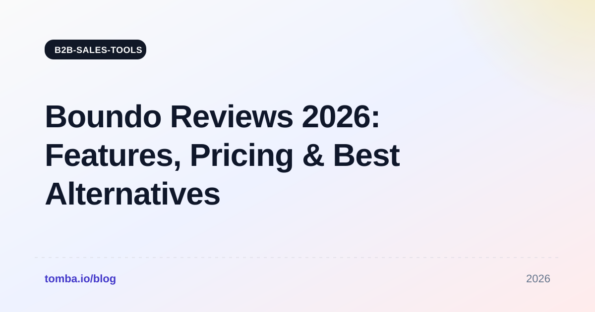 Boundo Reviews 2026: Features, Pricing & Best Alternatives