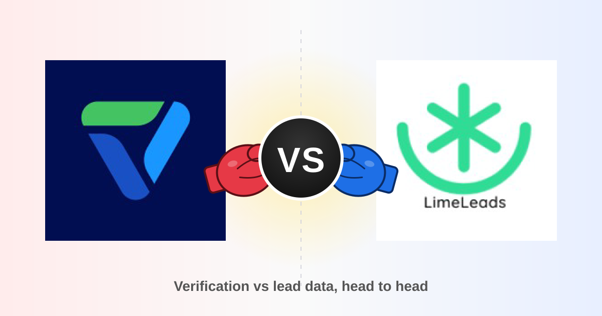 BriteVerify vs LimeLeads 2026: Which B2B Tool Wins?