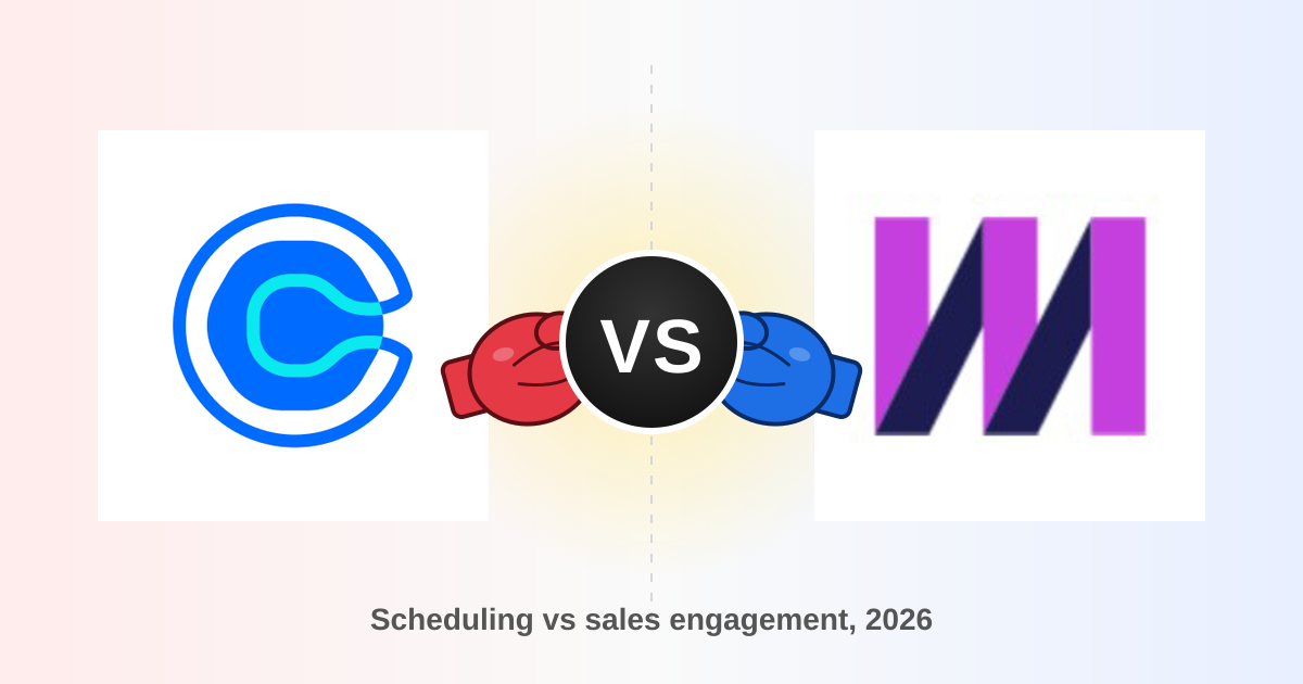 Calendly vs Mixmax 2026: Scheduling vs Sales Engagement