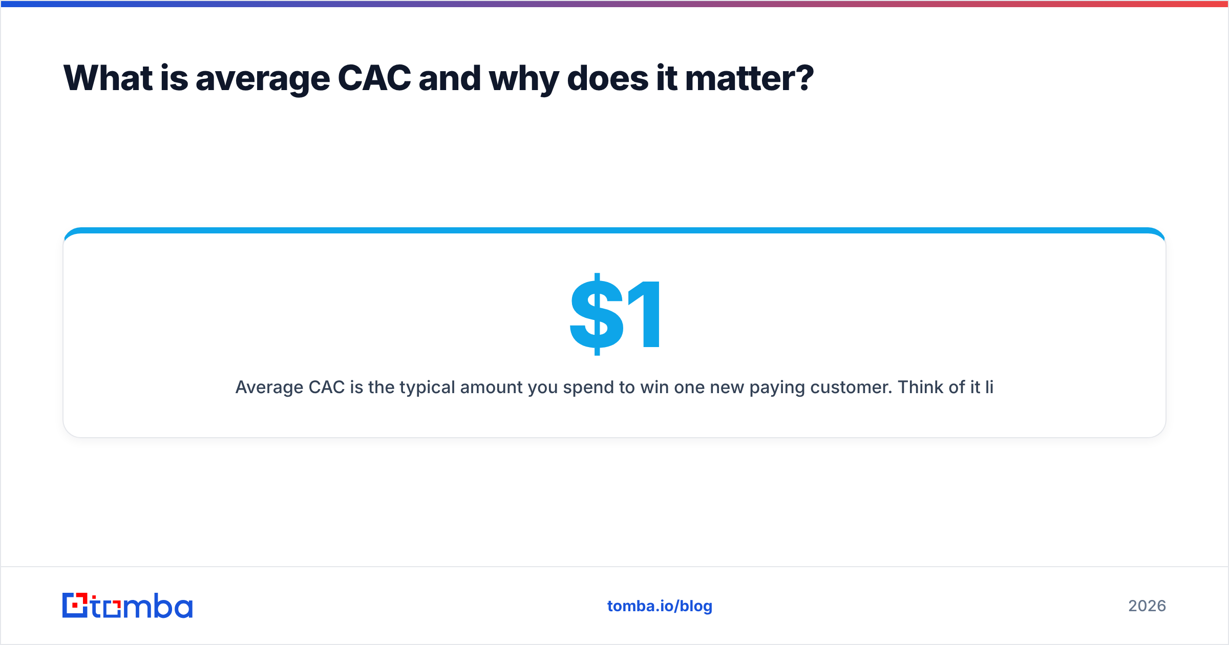 Diagram: What is average CAC and why does it matter