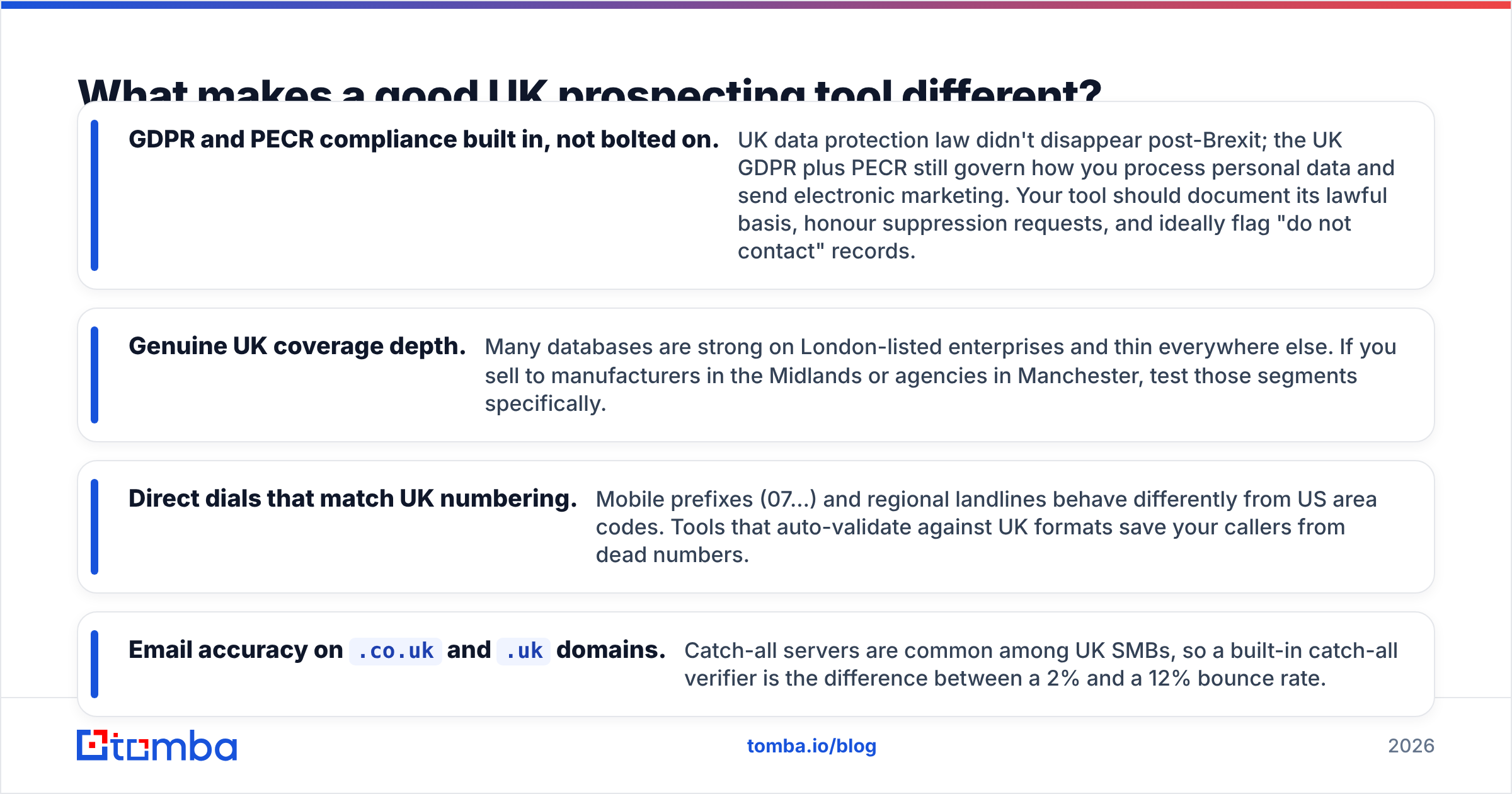 Diagram: What makes a good UK prospecting tool different