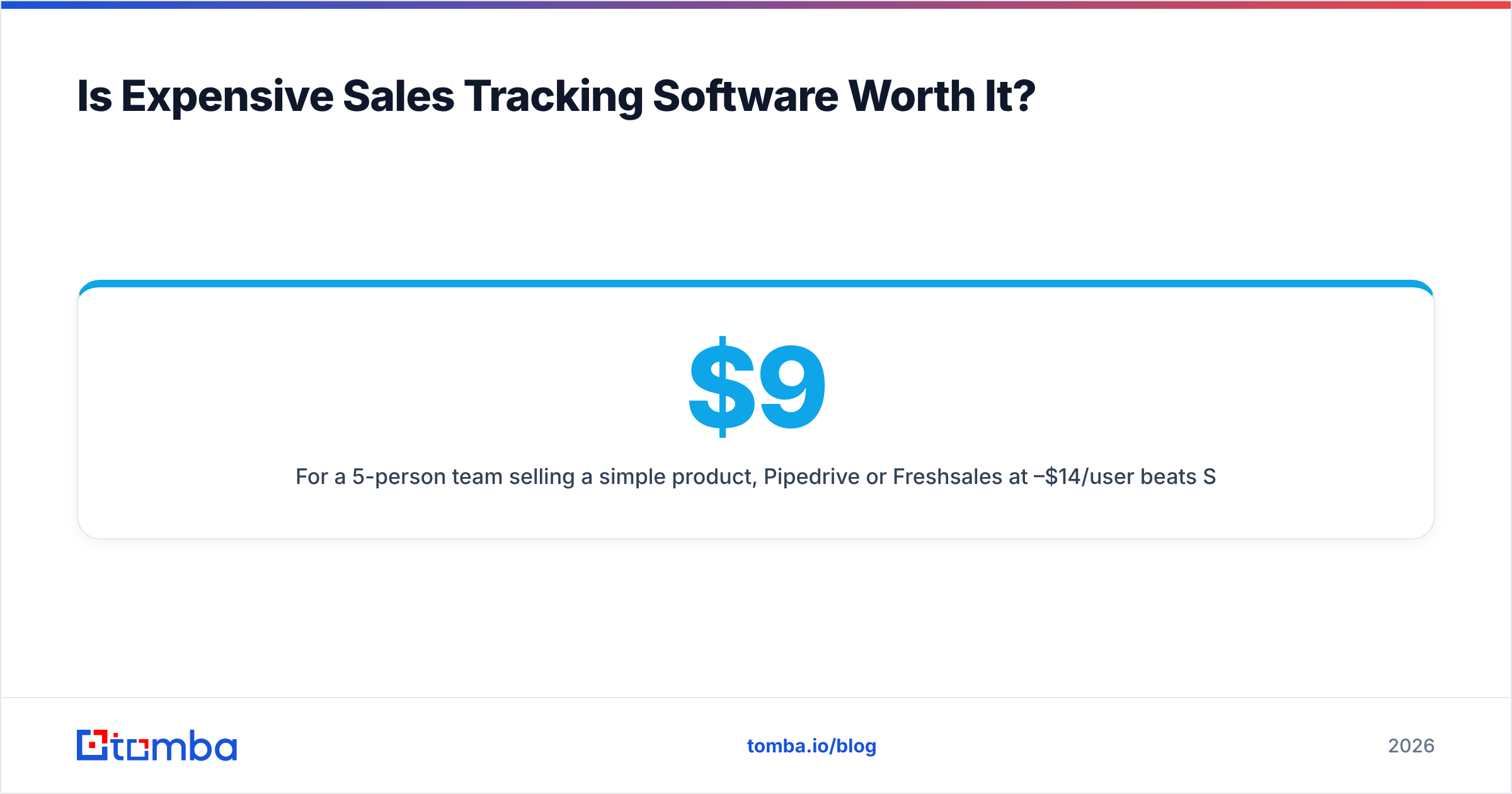 Diagram: Is Expensive Sales Tracking Software Worth It