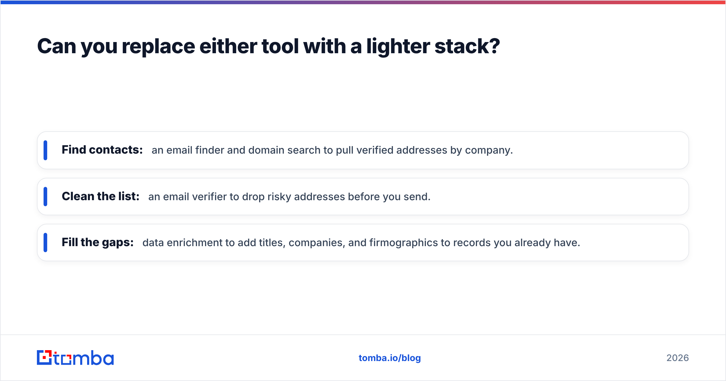 Diagram: Can you replace either tool with a lighter stack
