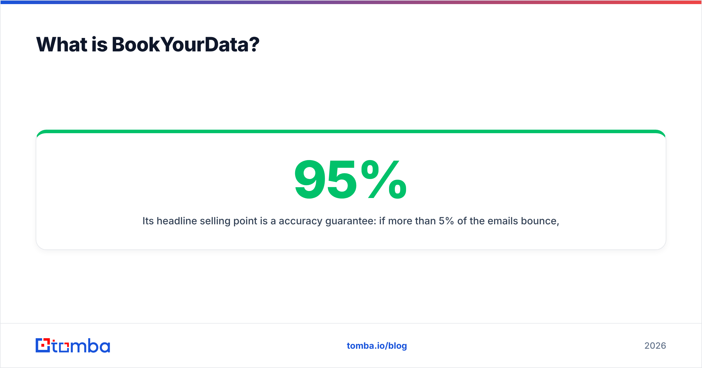 Diagram: What is BookYourData