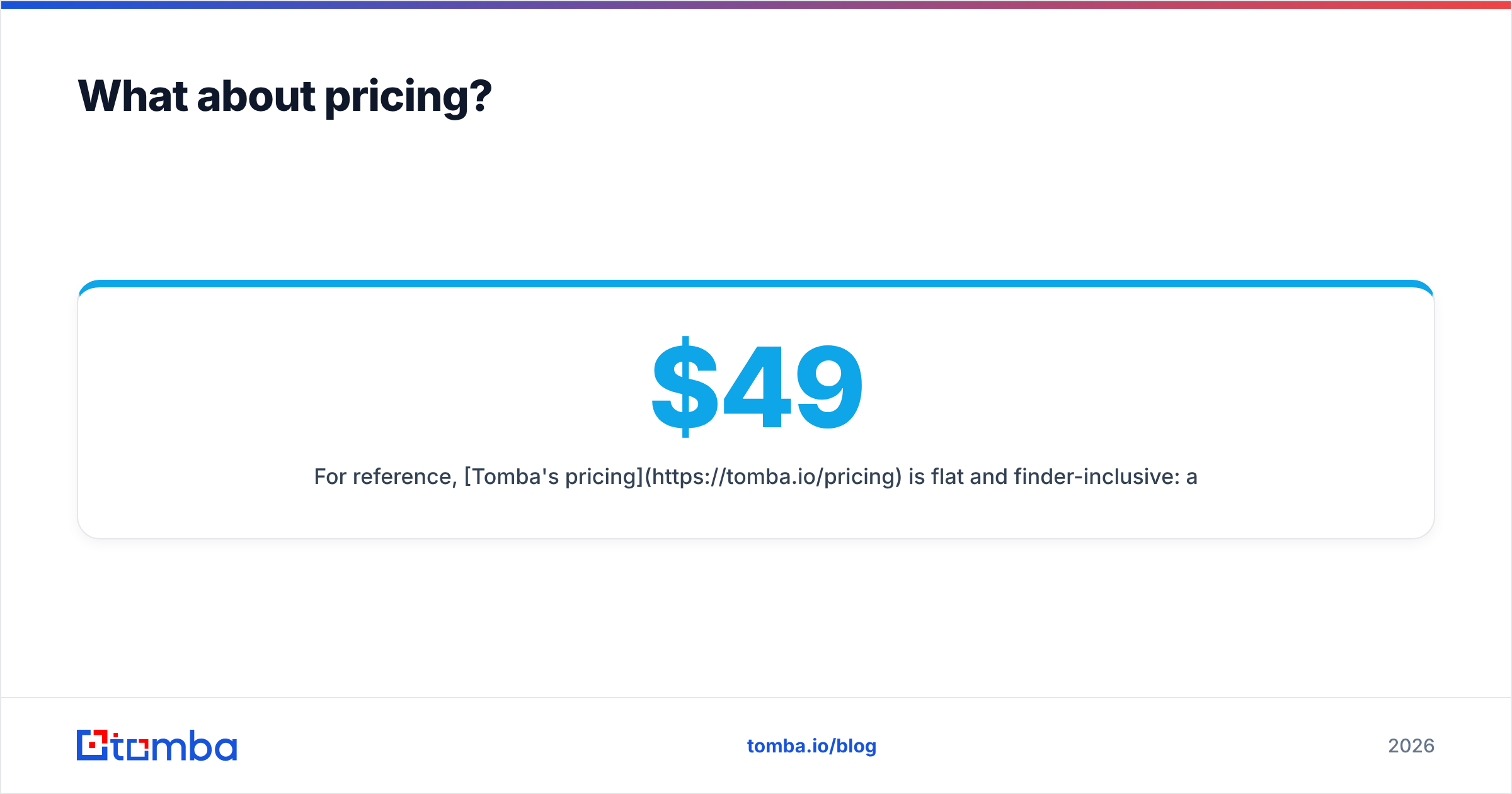 Diagram: What about pricing