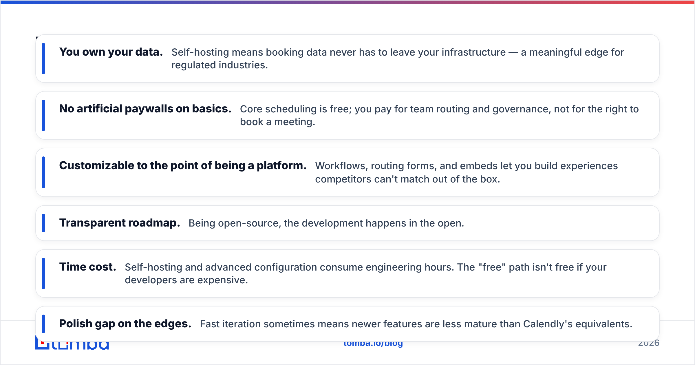 Diagram: What are the pros and cons of Cal.com