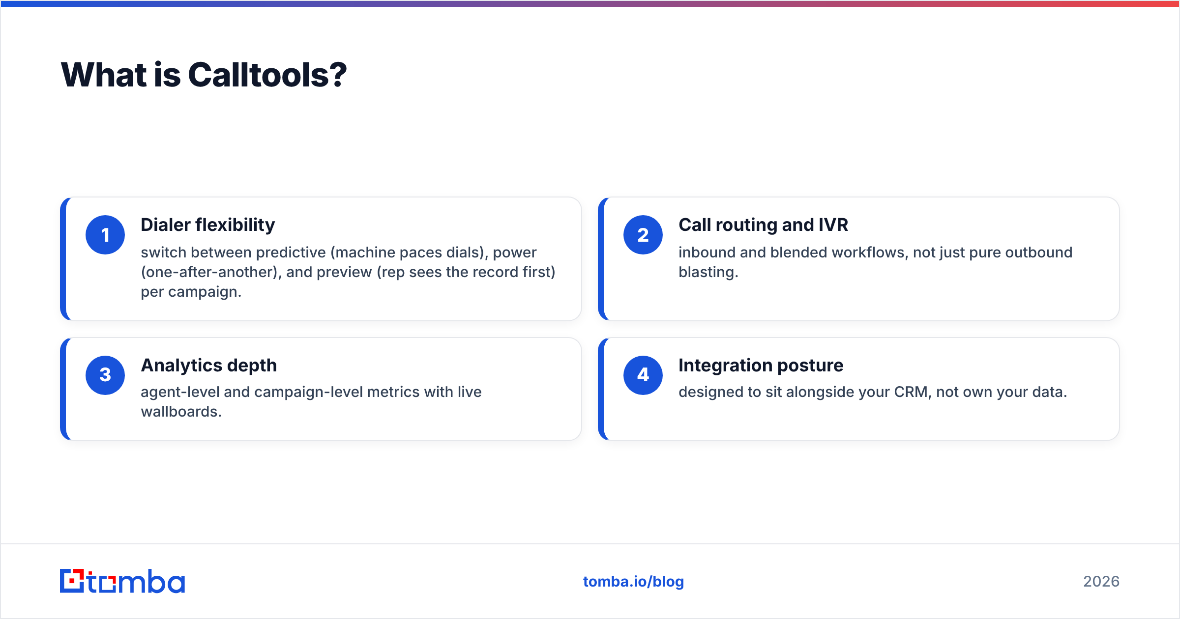 Diagram: What is Calltools