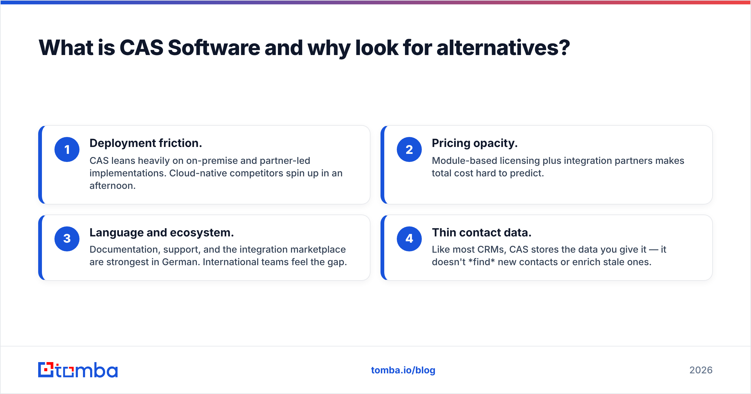 Diagram: What is CAS Software and why look for alternatives