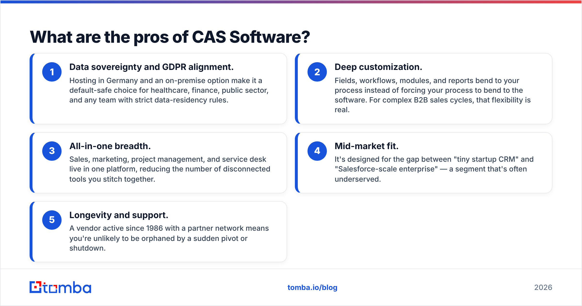 Diagram: What are the pros of CAS Software