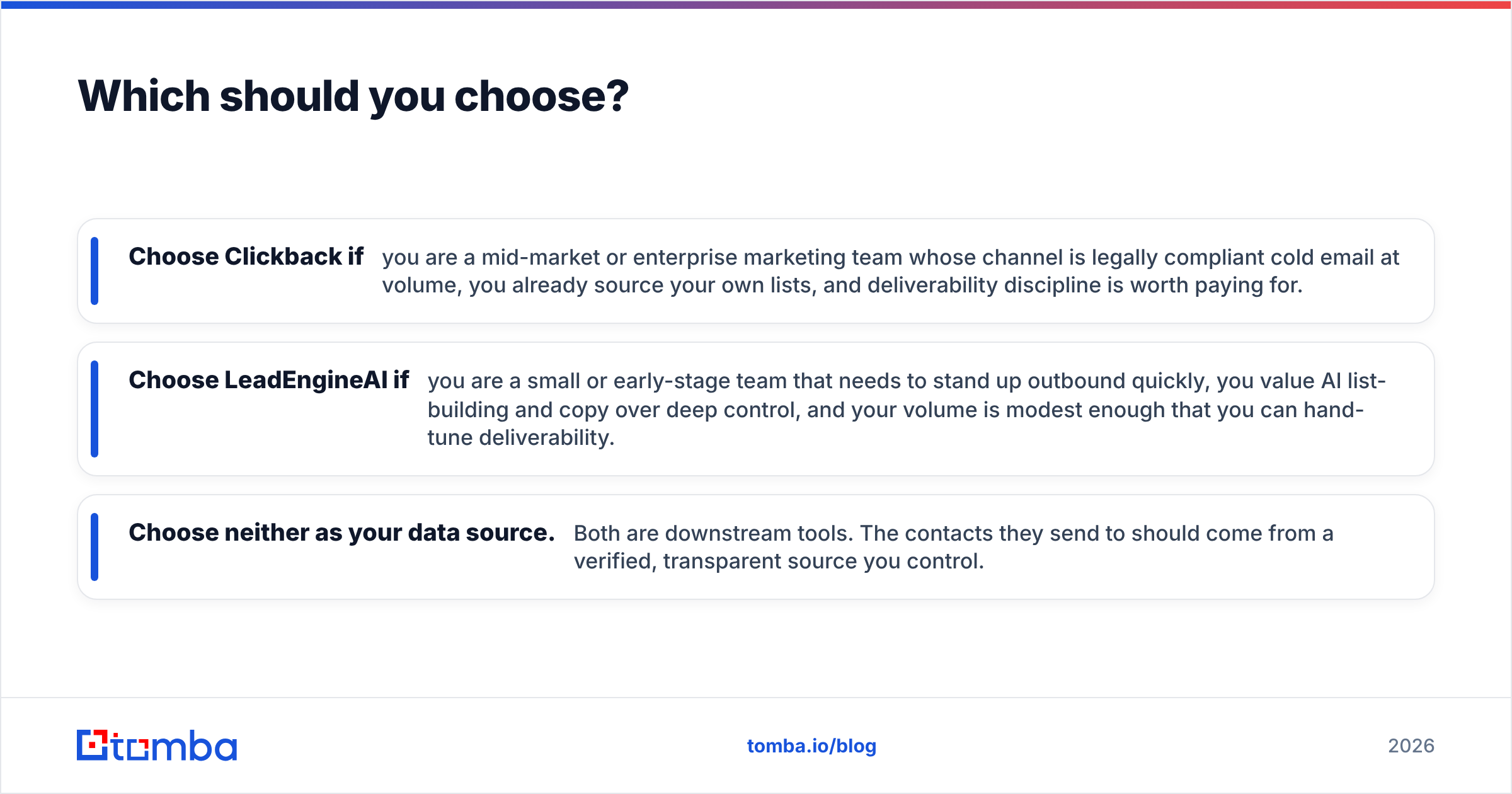 Diagram: Which should you choose