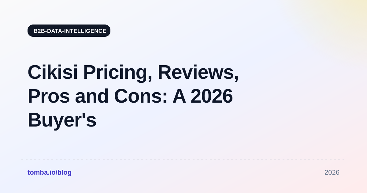 Cikisi Pricing, Reviews, Pros and Cons: A 2026 Buyer's Guide