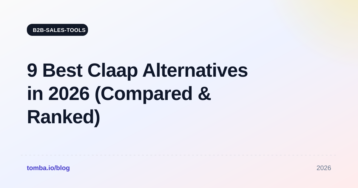 9 Best Claap Alternatives in 2026 (Compared & Ranked)