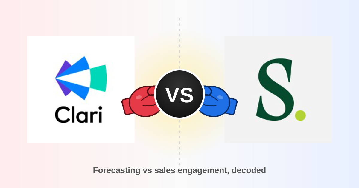 Clari vs Salesloft 2026: Forecasting vs Sales Engagement