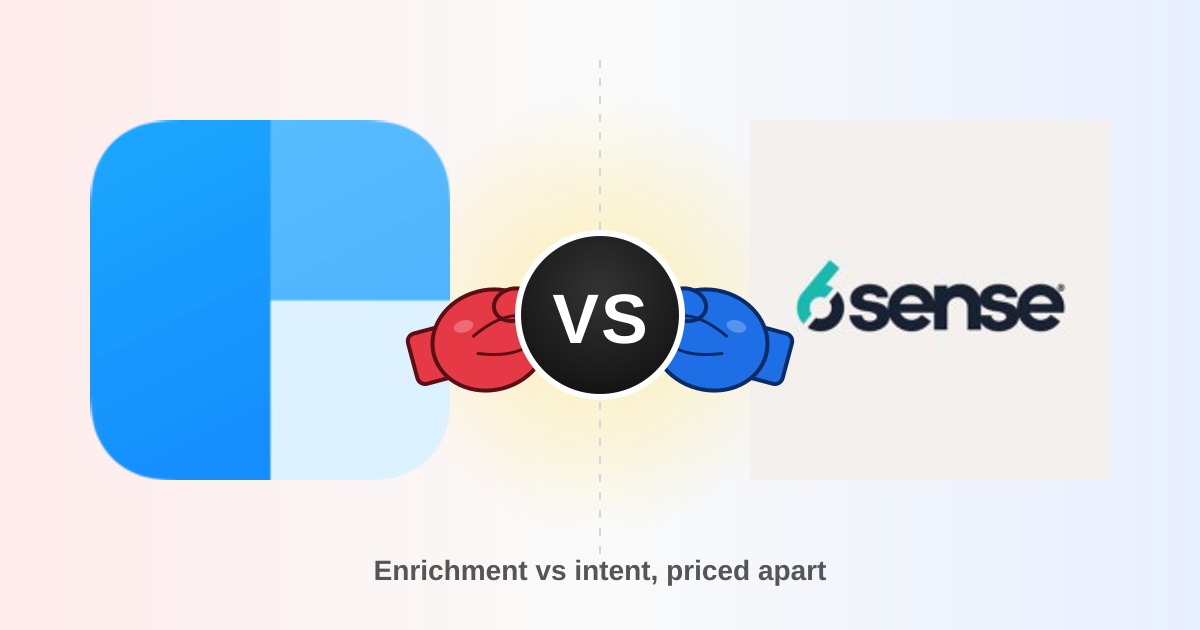 Clearbit vs 6sense (2026): Which B2B Data Tool Wins?