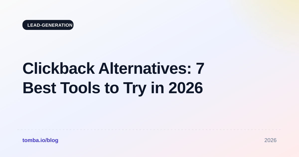Clickback Alternatives: 7 Best Tools to Try in 2026