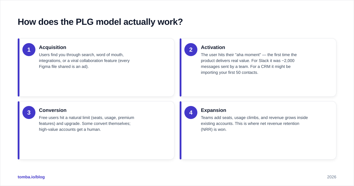 Diagram: How does the PLG model actually work?