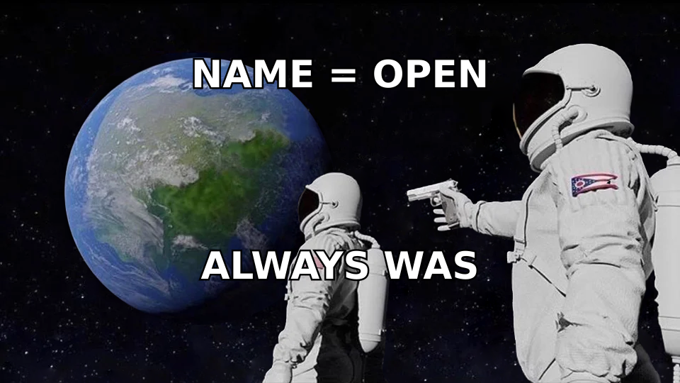 Always-has-been meme: the name in the subject line was always the reason emails got opened