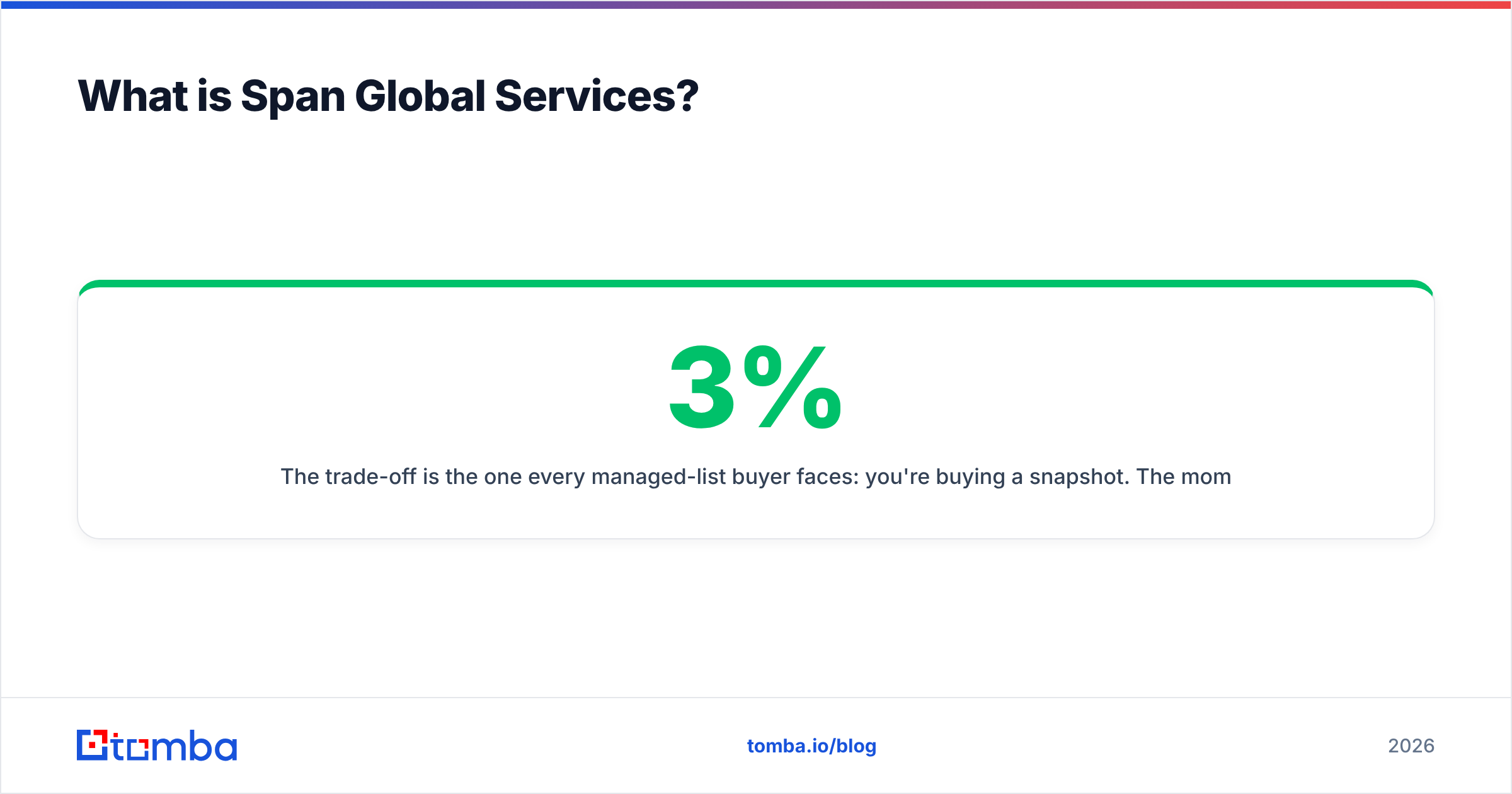 Diagram: What is Span Global Services