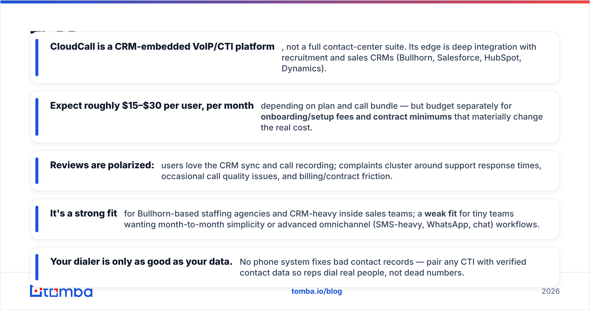 CloudCall pricing reviews pros and cons summary diagram