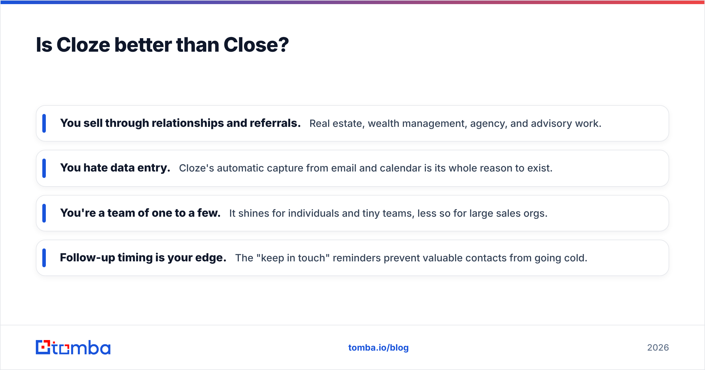 Diagram: Is Cloze better than Close