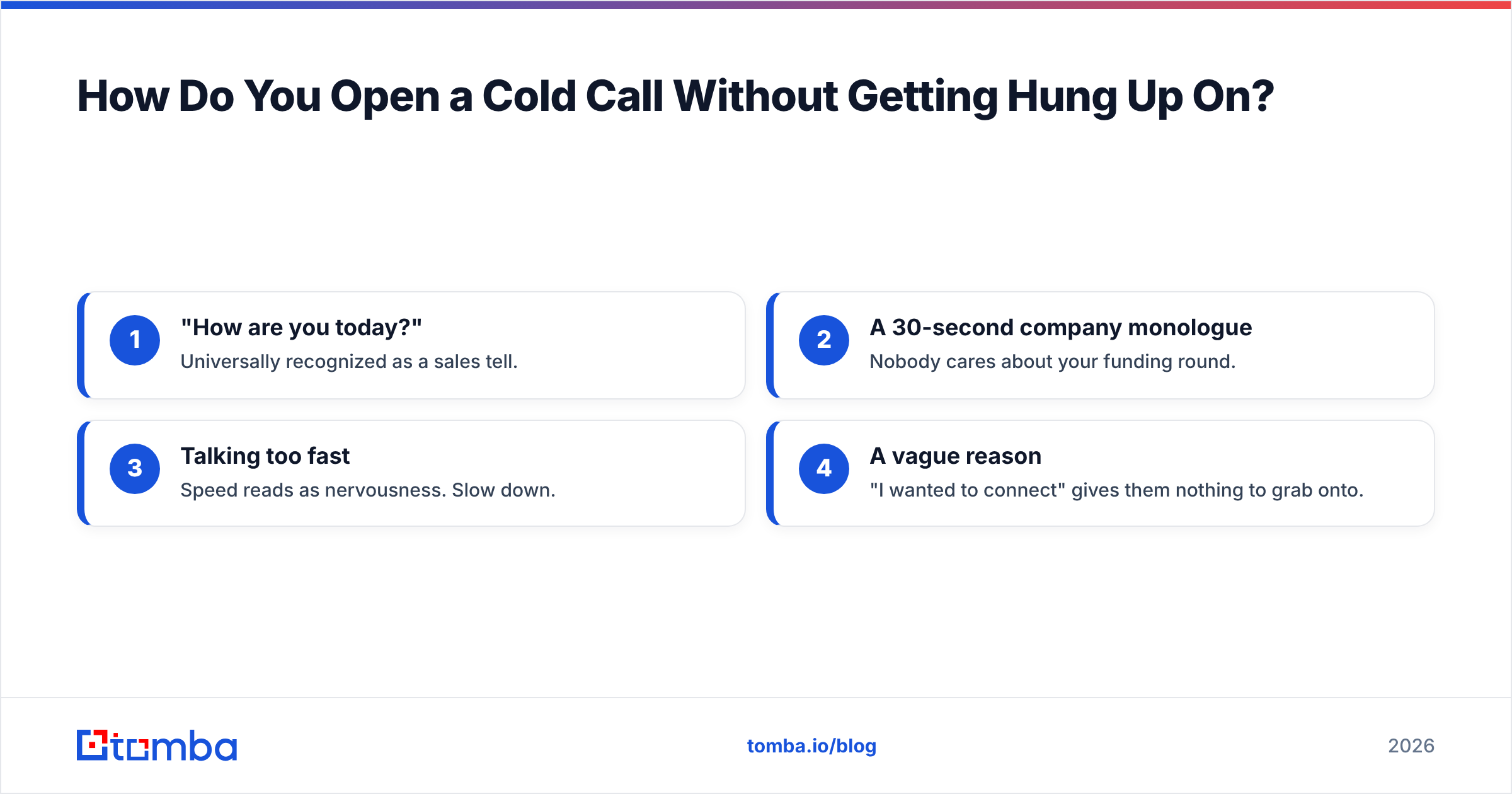 Diagram: How Do You Open a Cold Call Without Getting Hung Up On