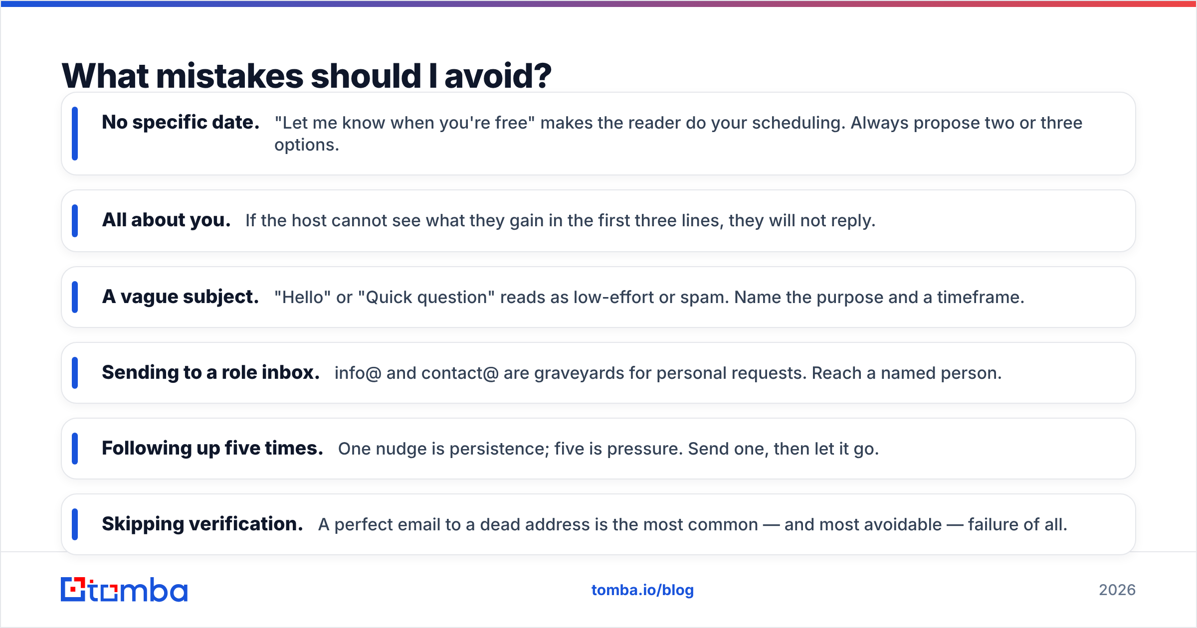 Diagram: What mistakes should I avoid