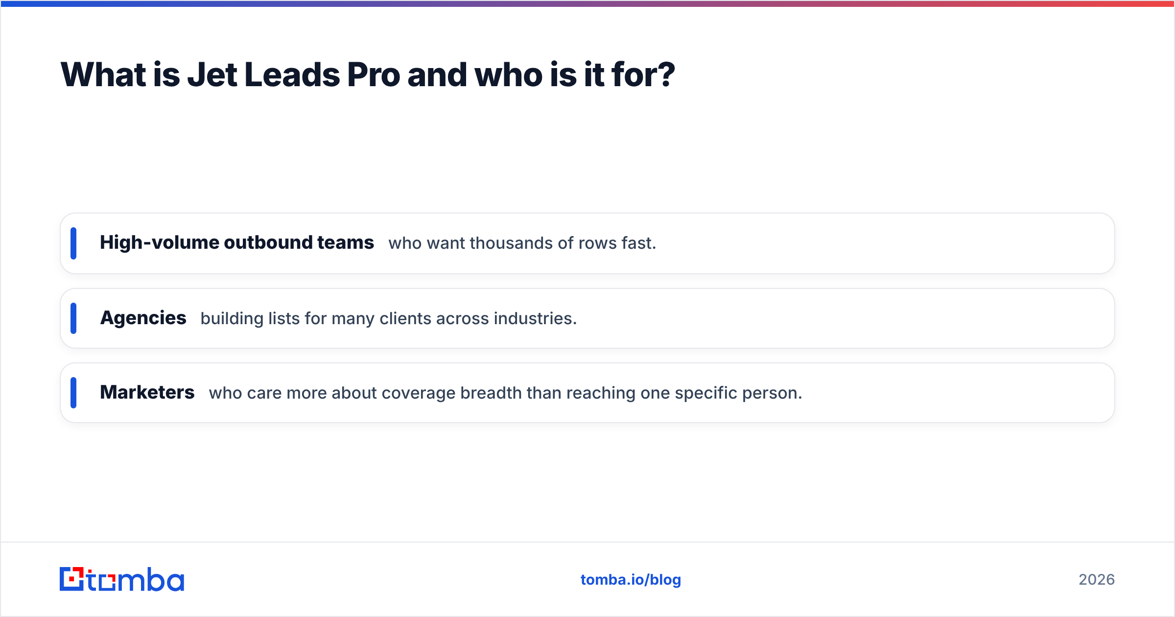 Diagram: What is Jet Leads Pro and who is it for