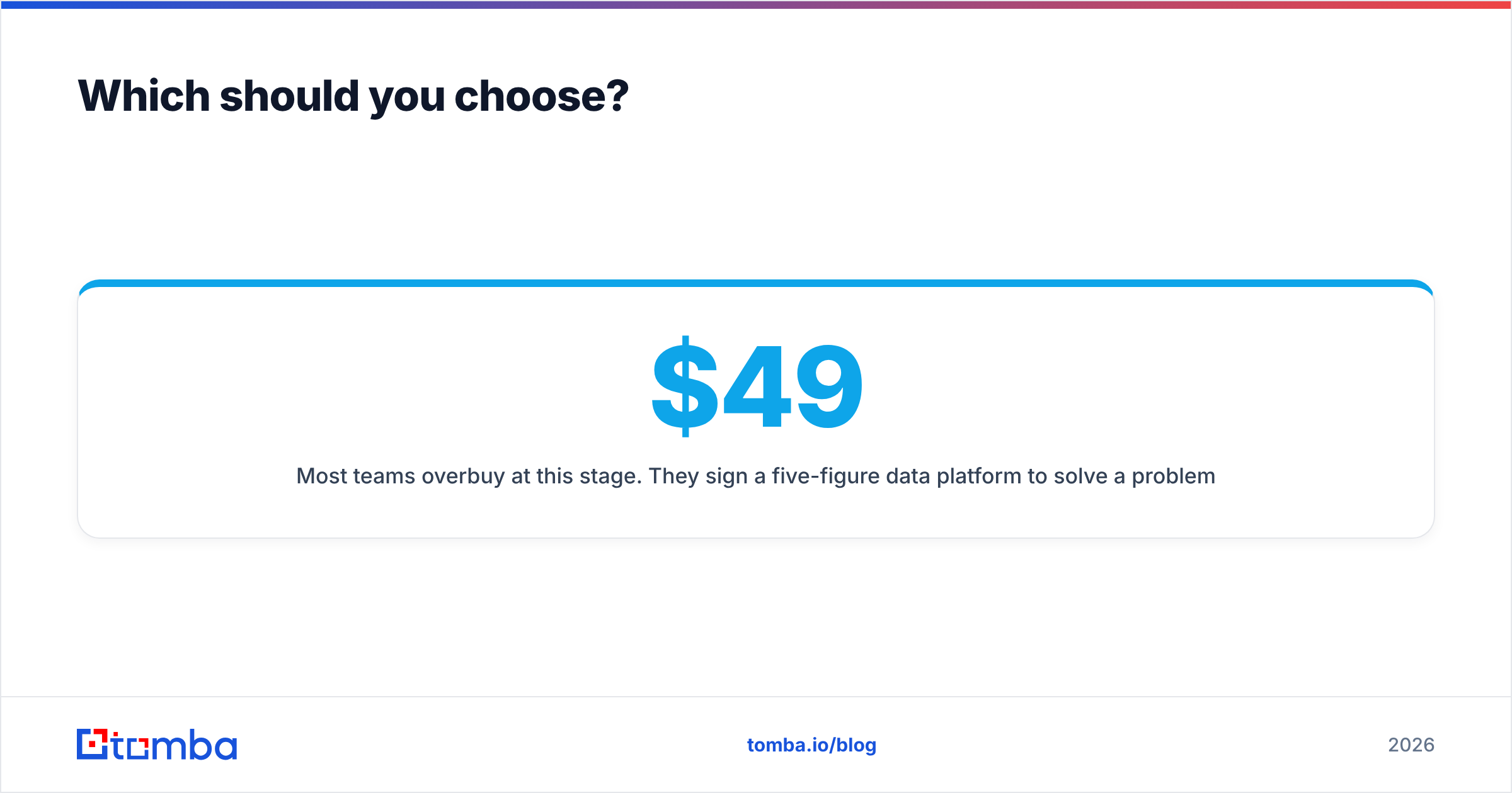 Diagram: Which should you choose