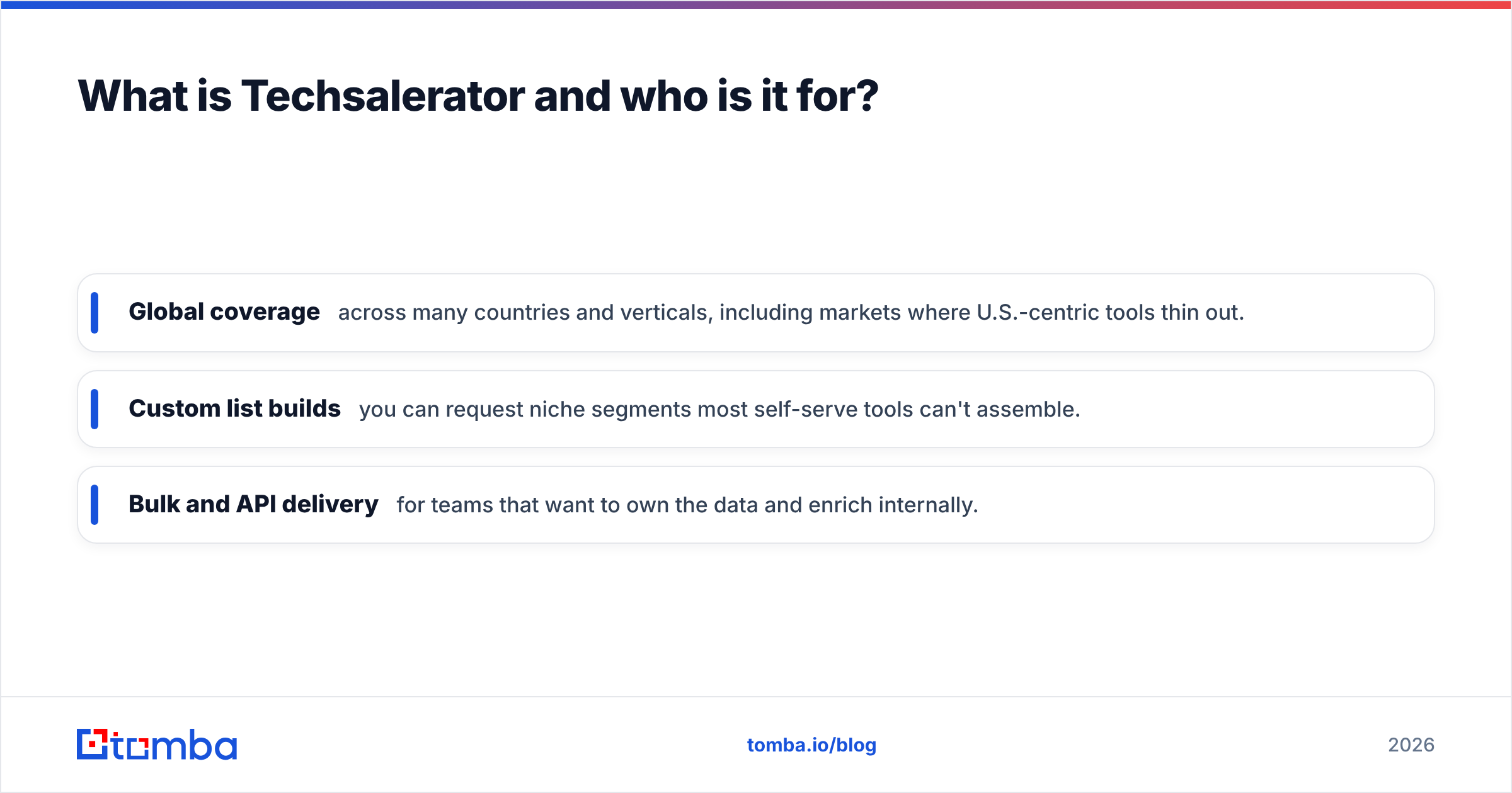 Diagram: What is Techsalerator and who is it for