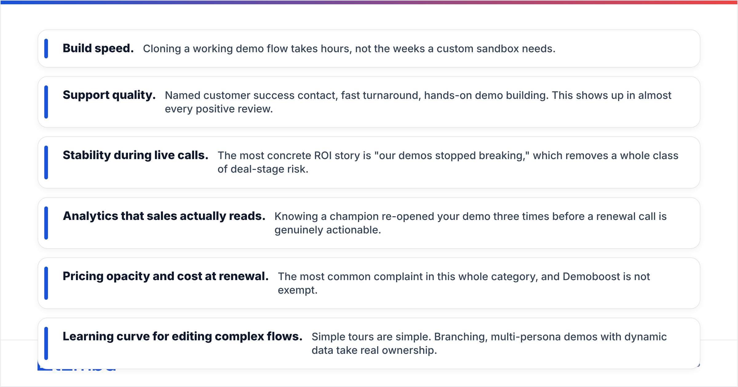 Diagram: What do Demoboost reviews actually say