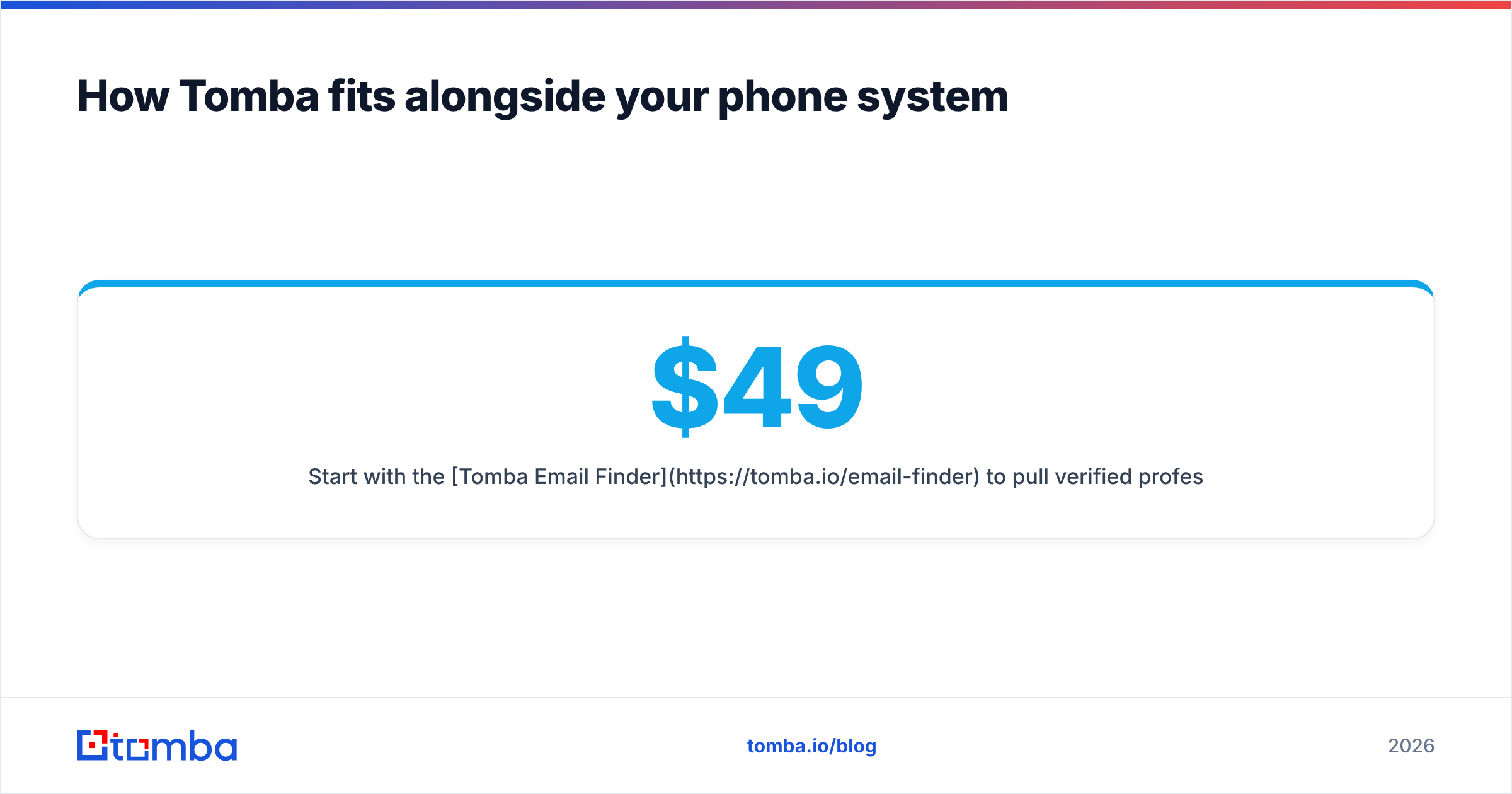 Diagram: How Tomba fits alongside your phone system