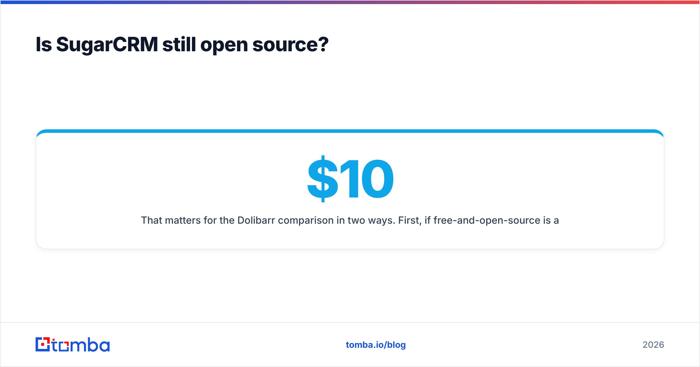 Diagram: Is SugarCRM still open source