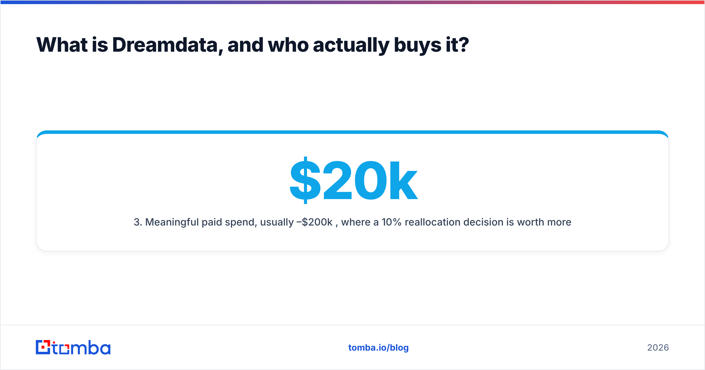 Diagram: What is Dreamdata, and who actually buys it