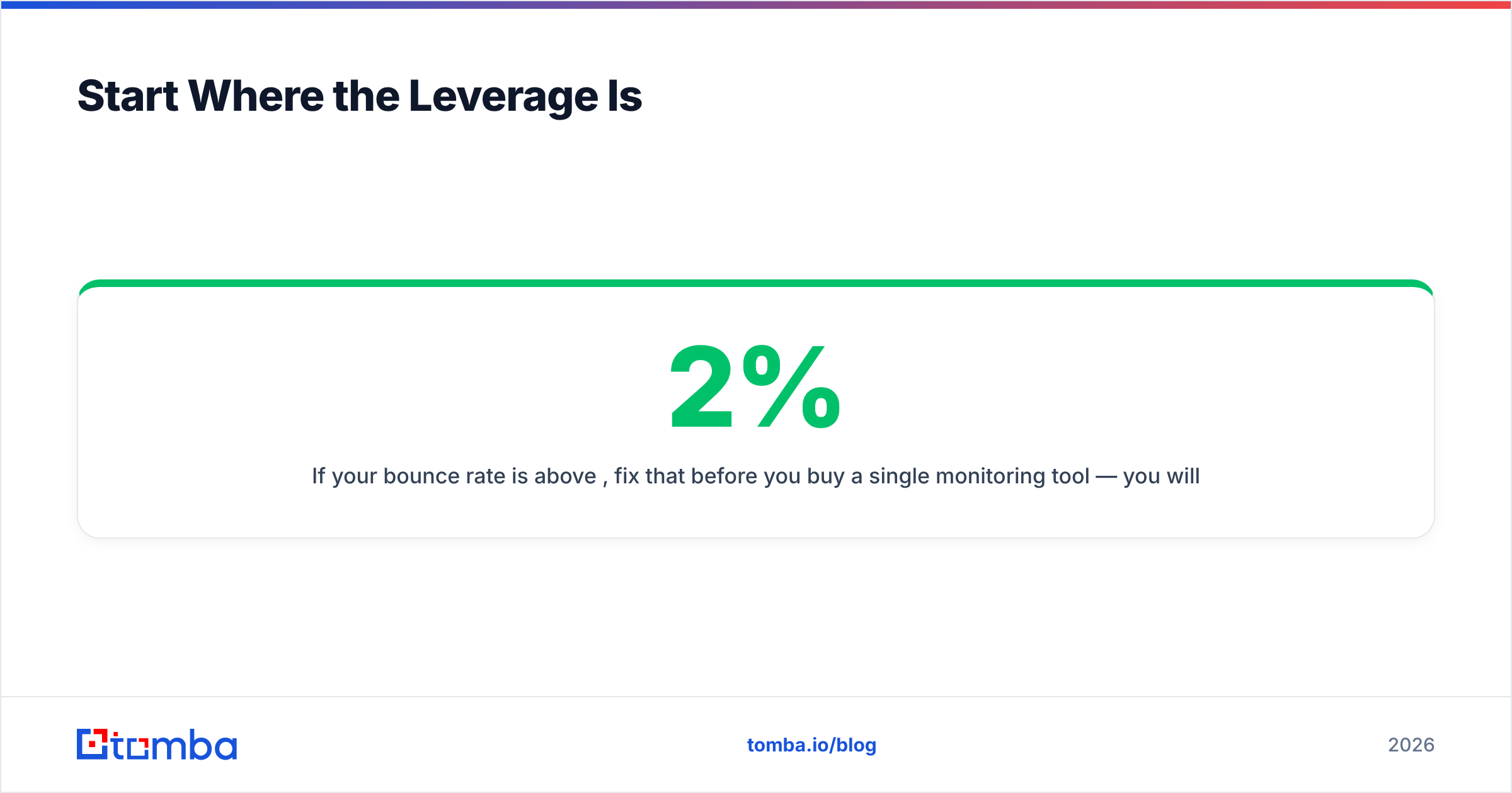 Diagram: Start Where the Leverage Is
