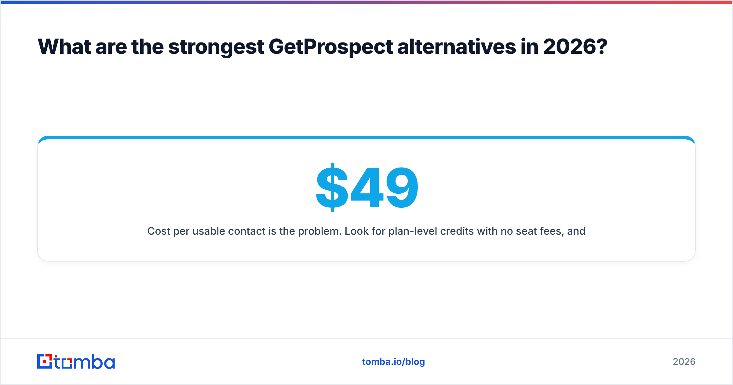 Diagram: What are the strongest GetProspect alternatives in 2026