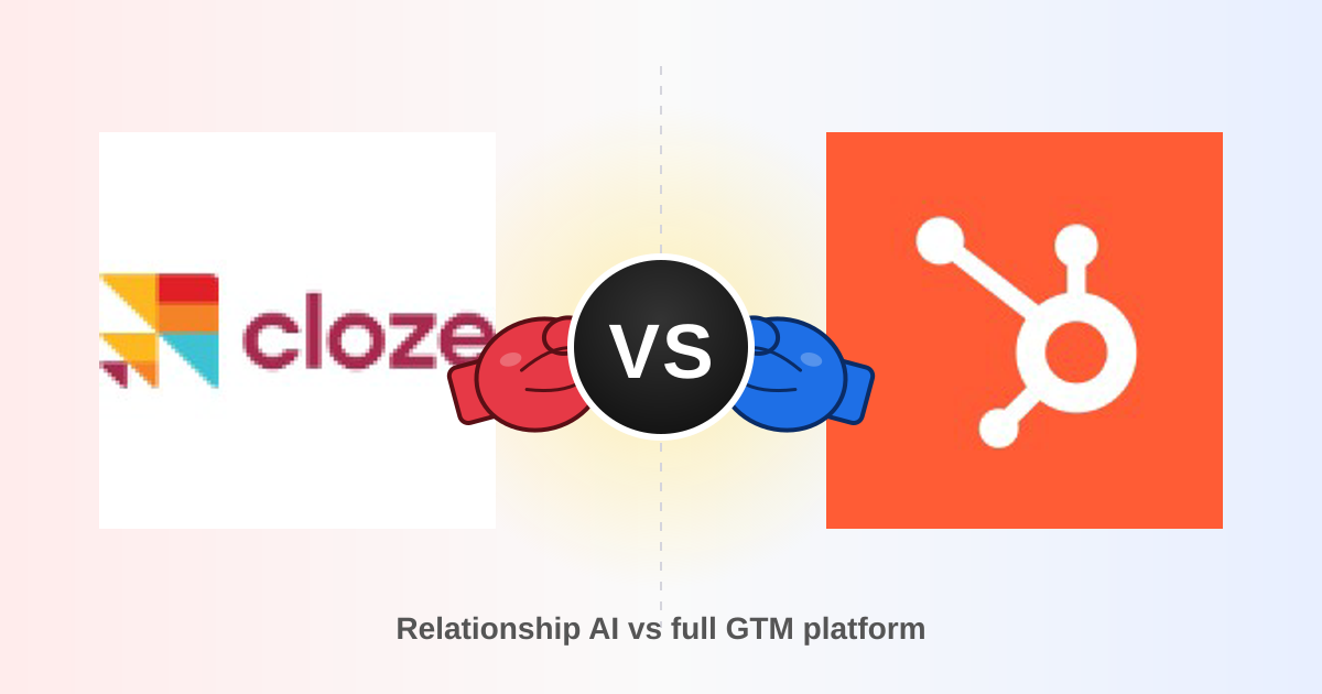 Cloze vs HubSpot (2026): Which CRM Actually Wins for You?