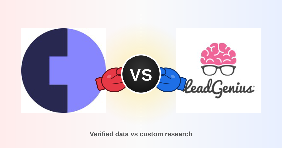 Cognism vs LeadGenius: B2B Data Platforms Compared (2026)