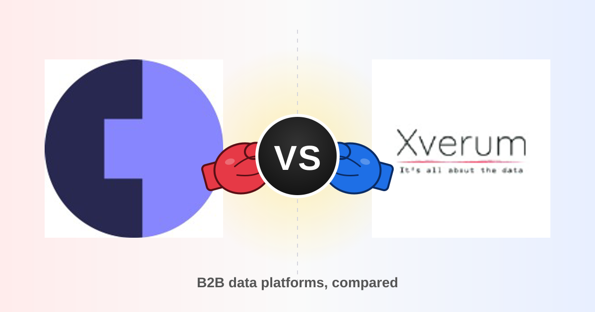 Cognism vs Xverum (2026): B2B Data Platforms Compared