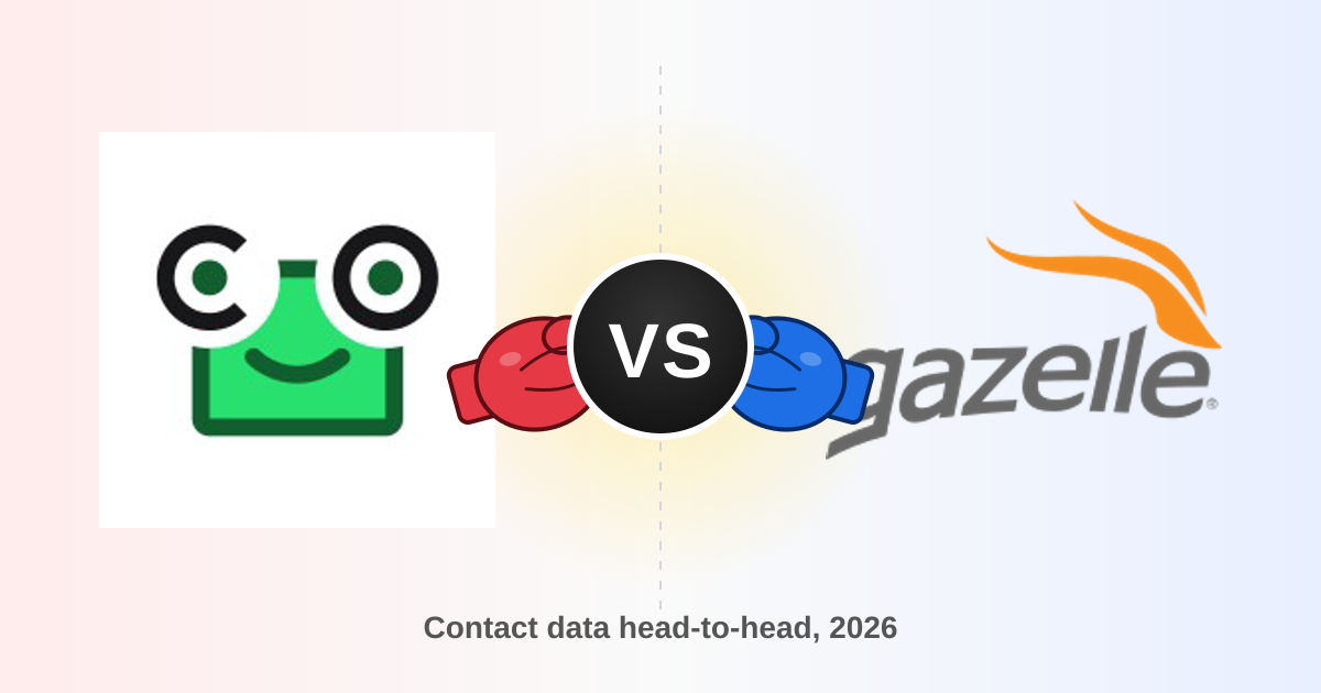 ContactOut vs Gazelle (2026): Which Contact Finder Wins?