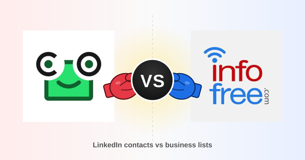 ContactOut vs Infofree (2026): Which B2B Data Tool Wins?