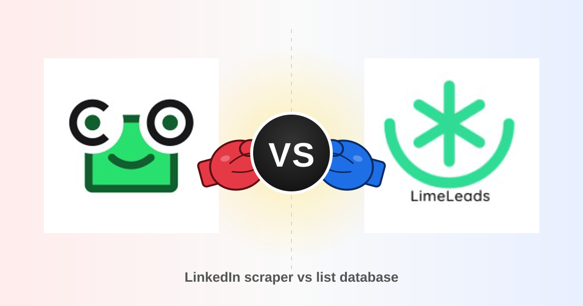 ContactOut vs LimeLeads: Which B2B Data Tool Wins in 2026?