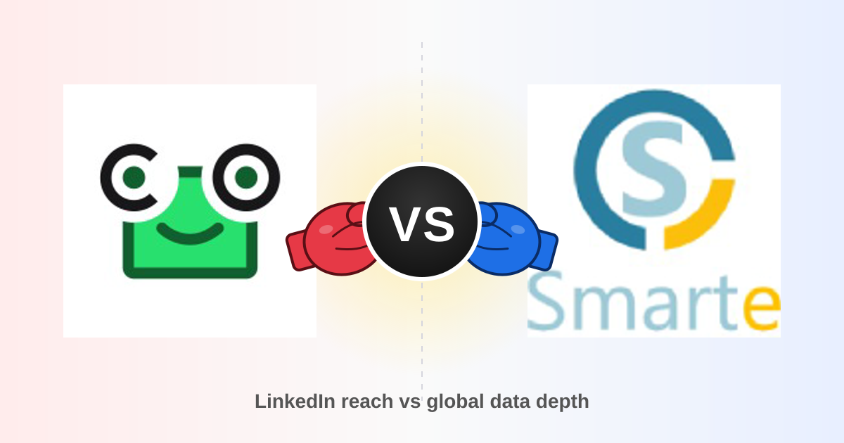ContactOut vs SMARTe (2026): Which B2B Data Tool Wins?