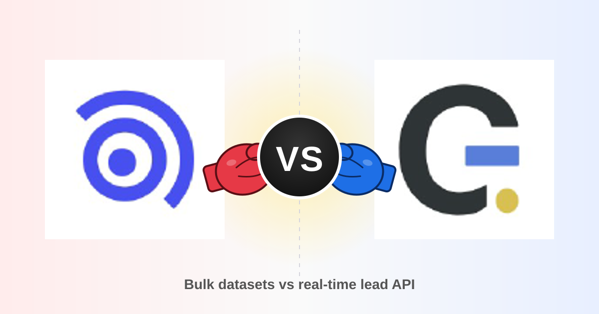 Coresignal vs Generect: B2B Data API Comparison (2026)