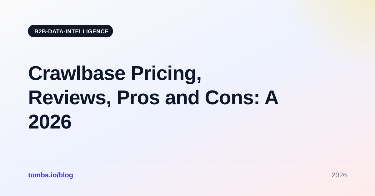 Crawlbase Pricing, Reviews, Pros and Cons: A 2026 Breakdown