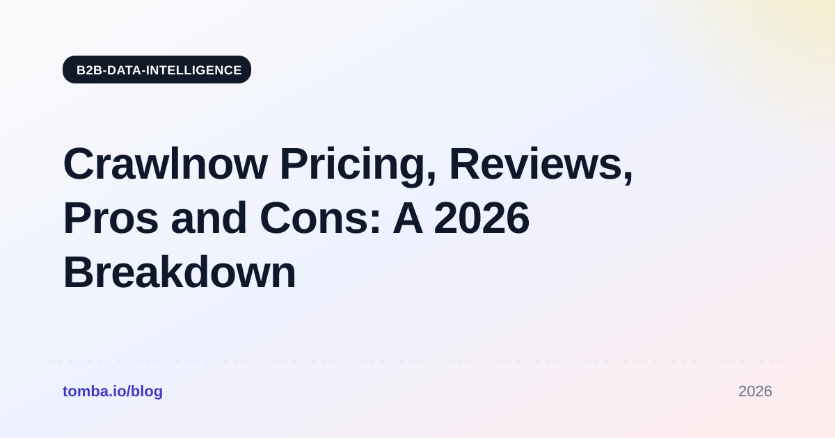 Crawlnow Pricing Reviews Pros and Cons: The 2026 Breakdown