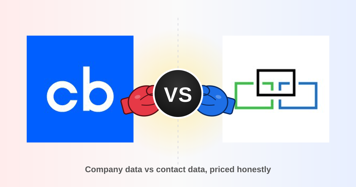 Crunchbase vs DiscoverOrg (2026): Which B2B Data Wins?